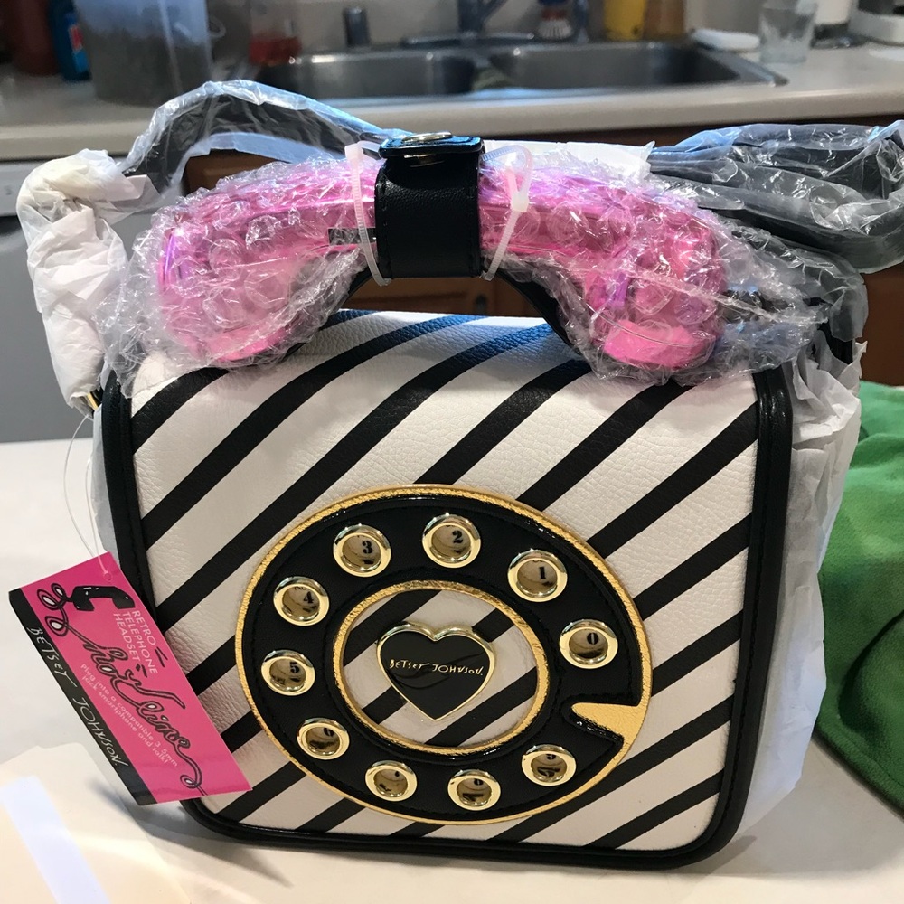 Betsey Johnson telephone purse